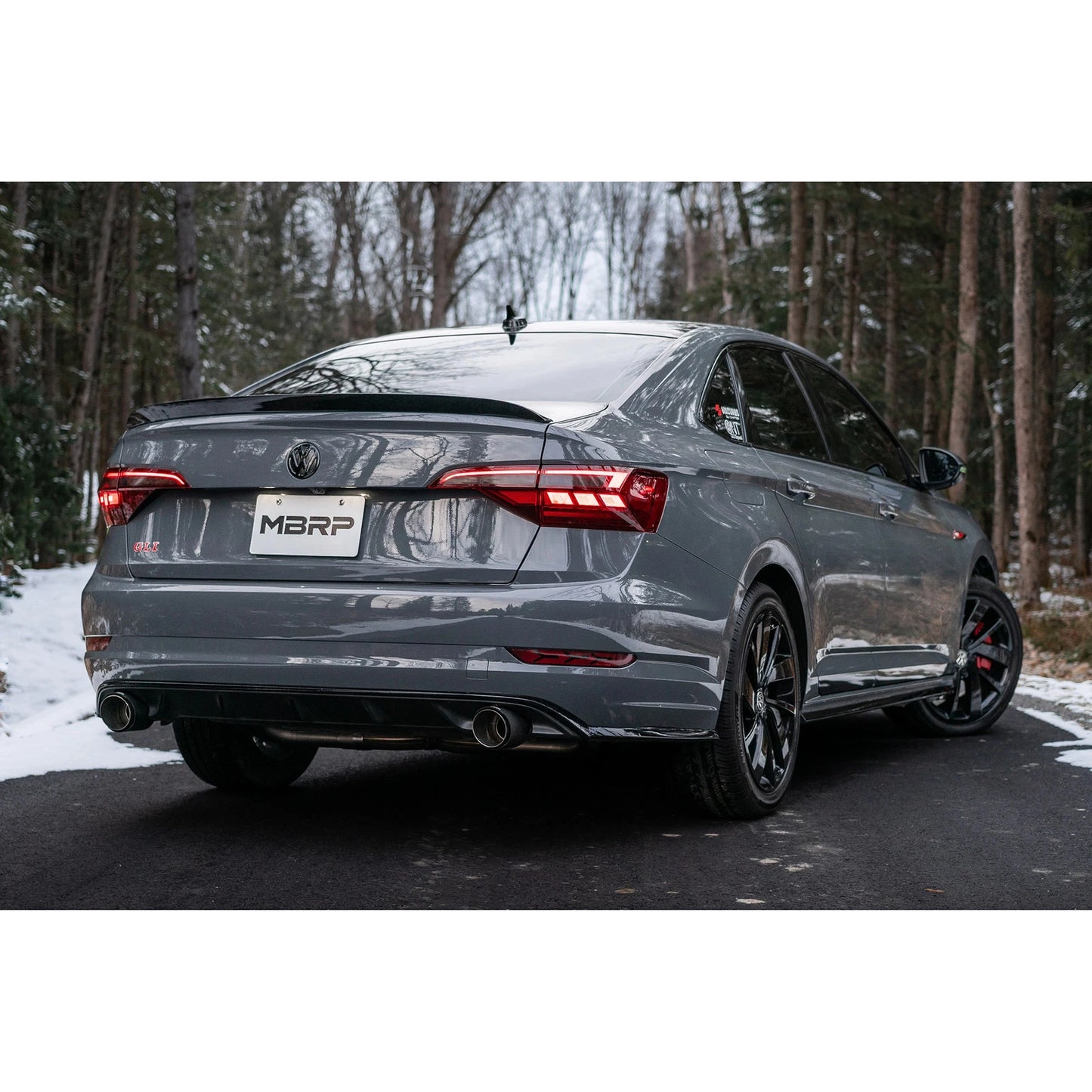MBRP 3" Armor Pro D&S Cat-Back w/ CF Tips | VW Jetta GLI (S46083CF)