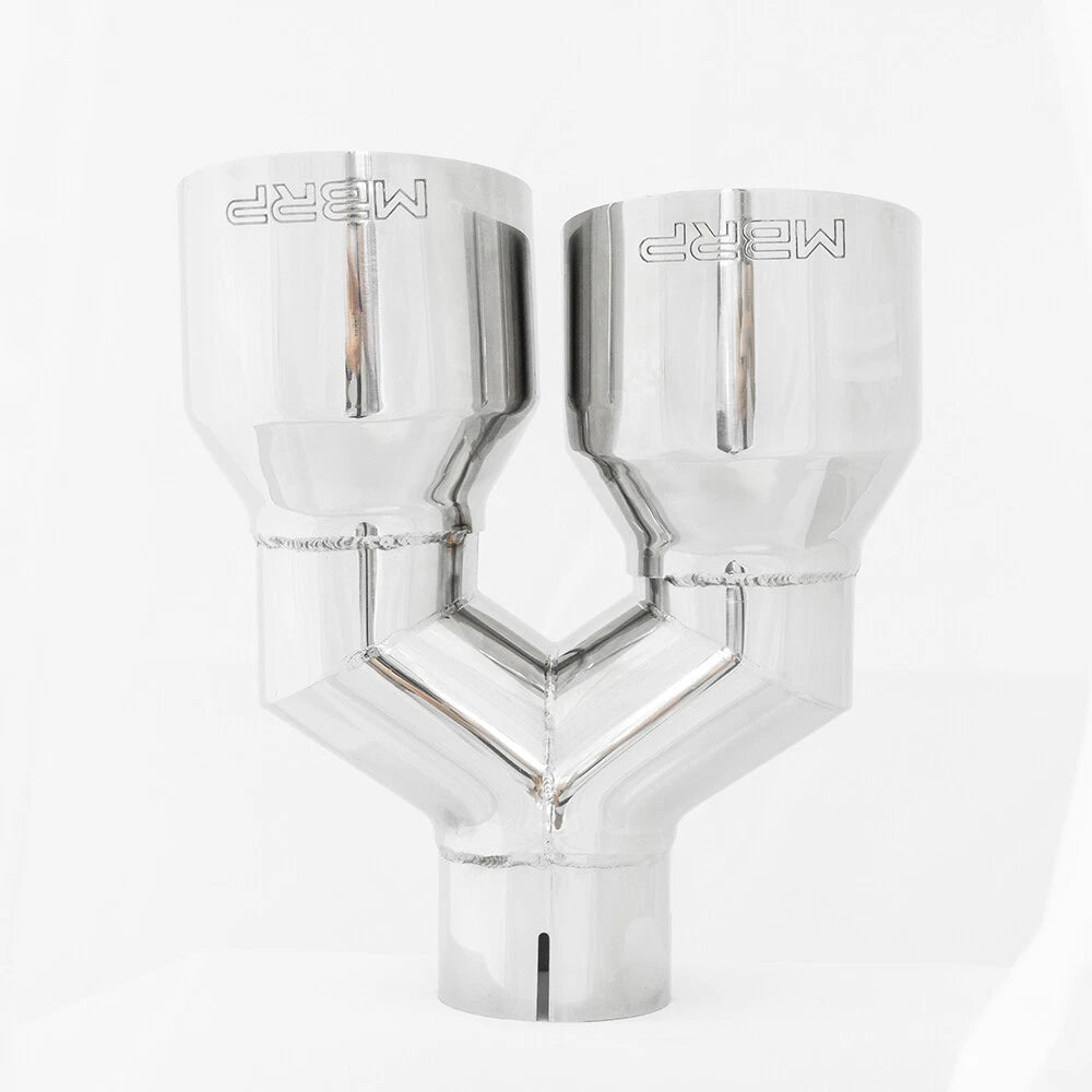 MBRP Single Wall Angle Cut Dual 4-Inch Outlet | Universal (T5178)
