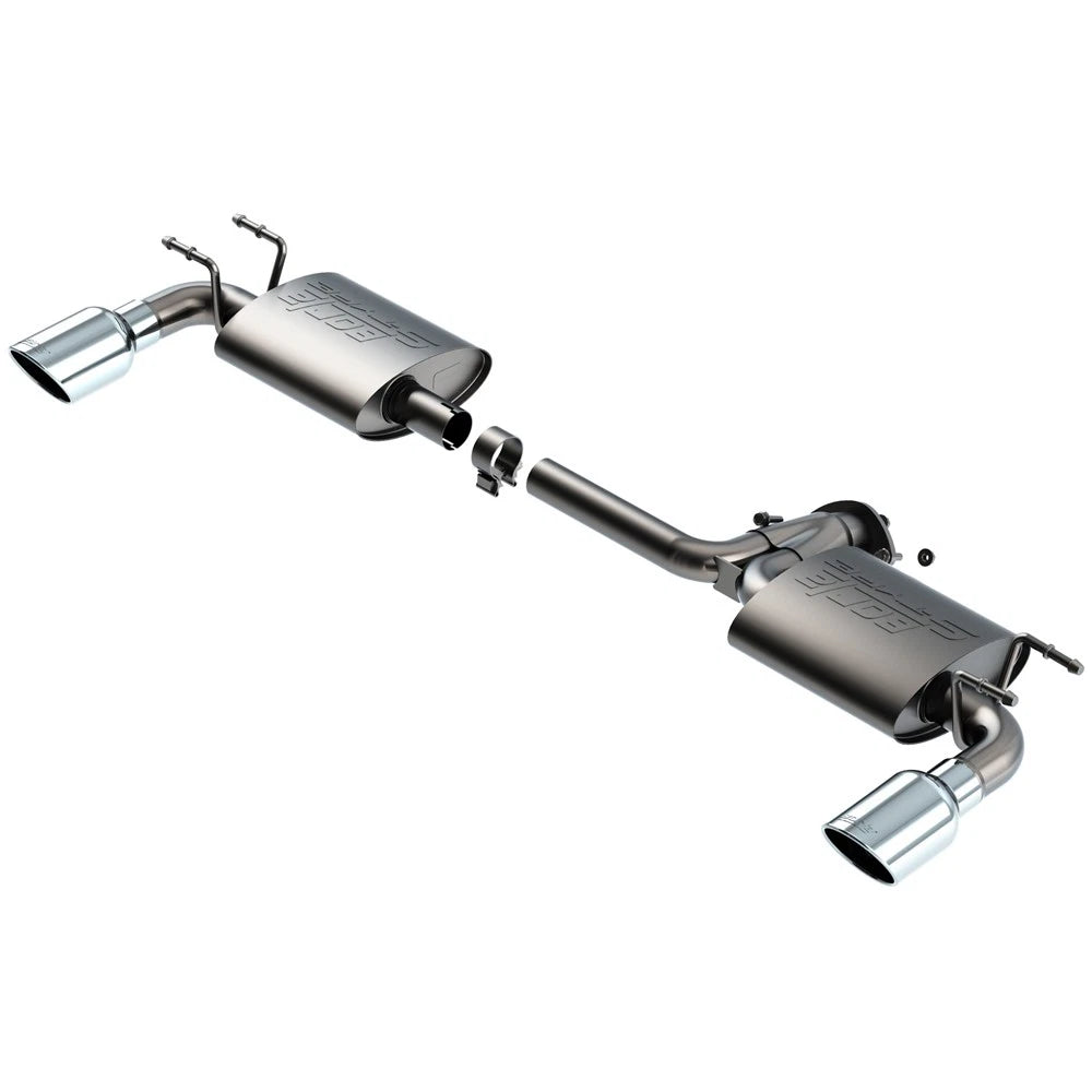 Borla 19-21 Mazda 3 2.0/2.5L S-Type Rear Axle-Back | Mazda 3 (19-26) / Tesla Model 3 (17-26) (11970)