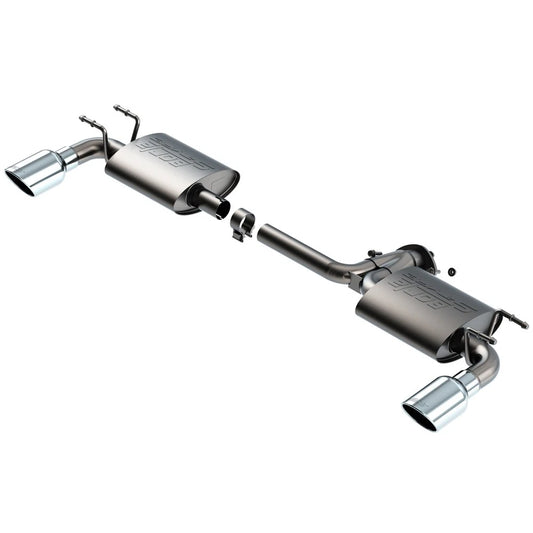 Borla 19-21 Mazda 3 2.0/2.5L S-Type Rear Axle-Back | Mazda 3 (19-26) / Tesla Model 3 (17-26) (11970)