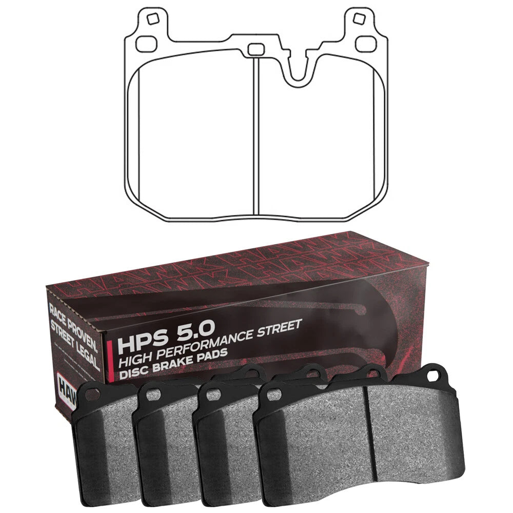 Hawk Performance Front Brake Pads | BMW 228i / 228Xi (2014–2015) (HB765B.664)
