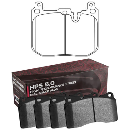 Hawk Performance Front Brake Pads | BMW 228i / 228Xi (2014–2015) (HB765B.664)