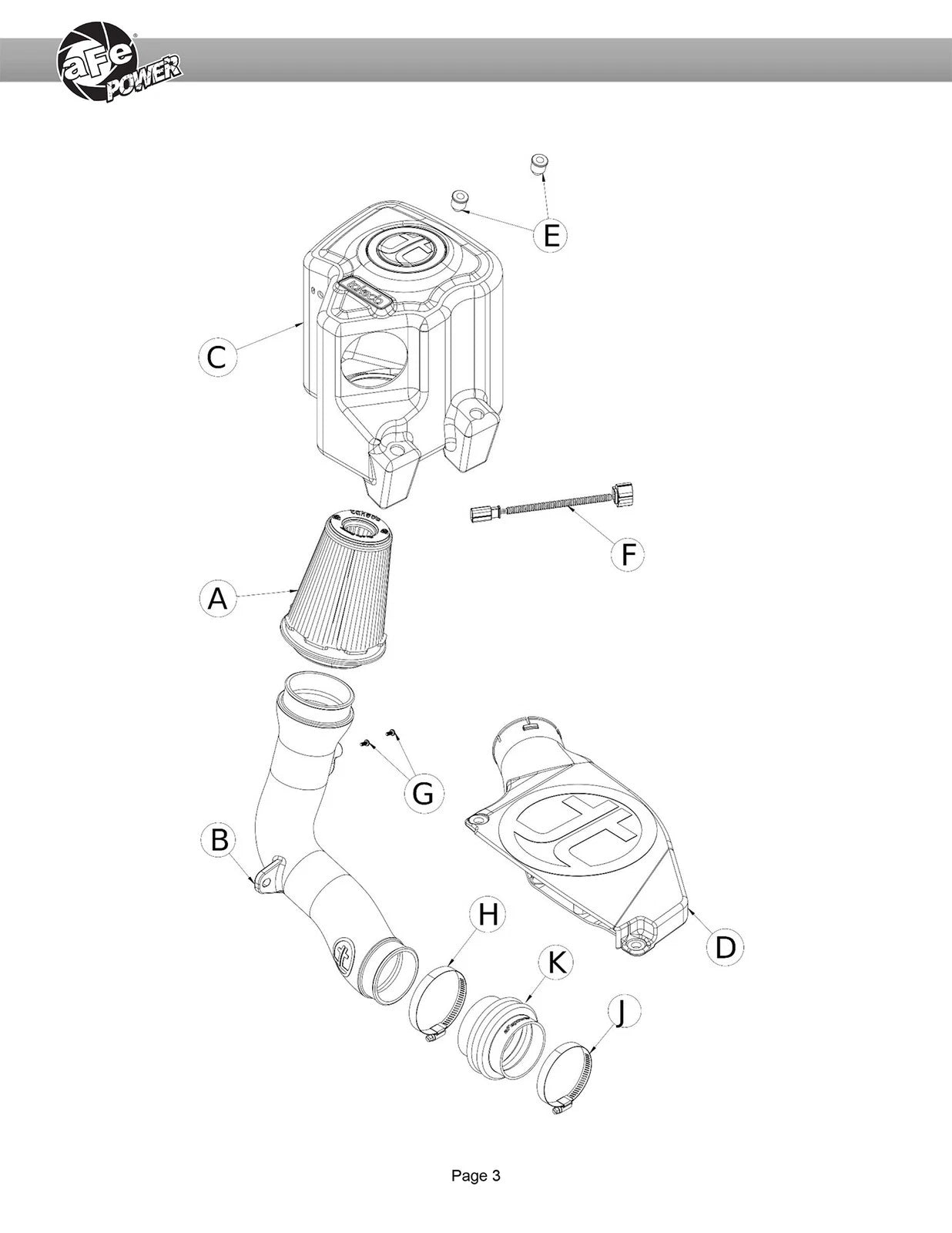 aFe Momentum Cold Air Intake | Subaru WRX H4-2.4L (22-24) (56-70064D)