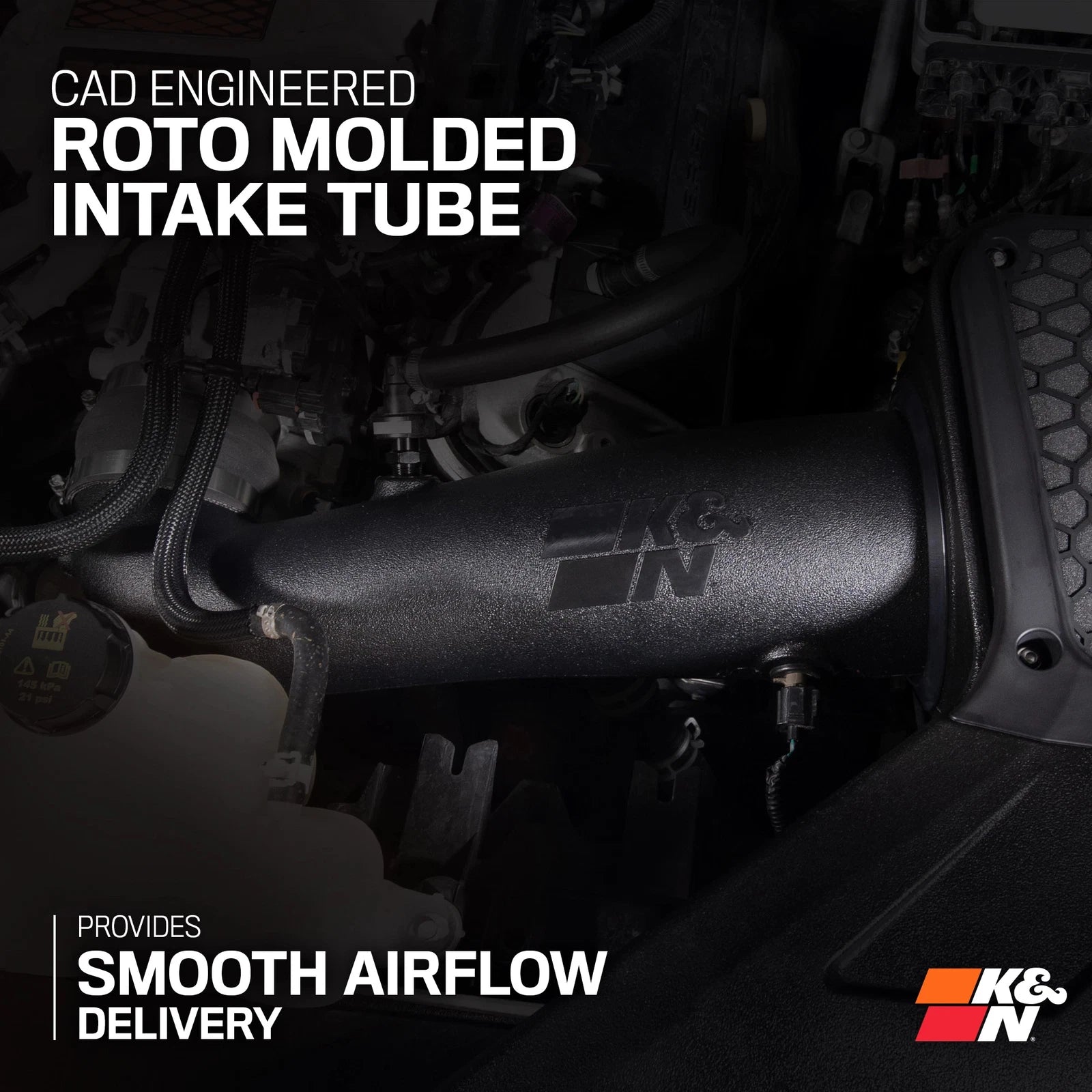 K&N Performance Air Intake System | Ford F150 Raptor R 5.2L V8 (63-2624)
