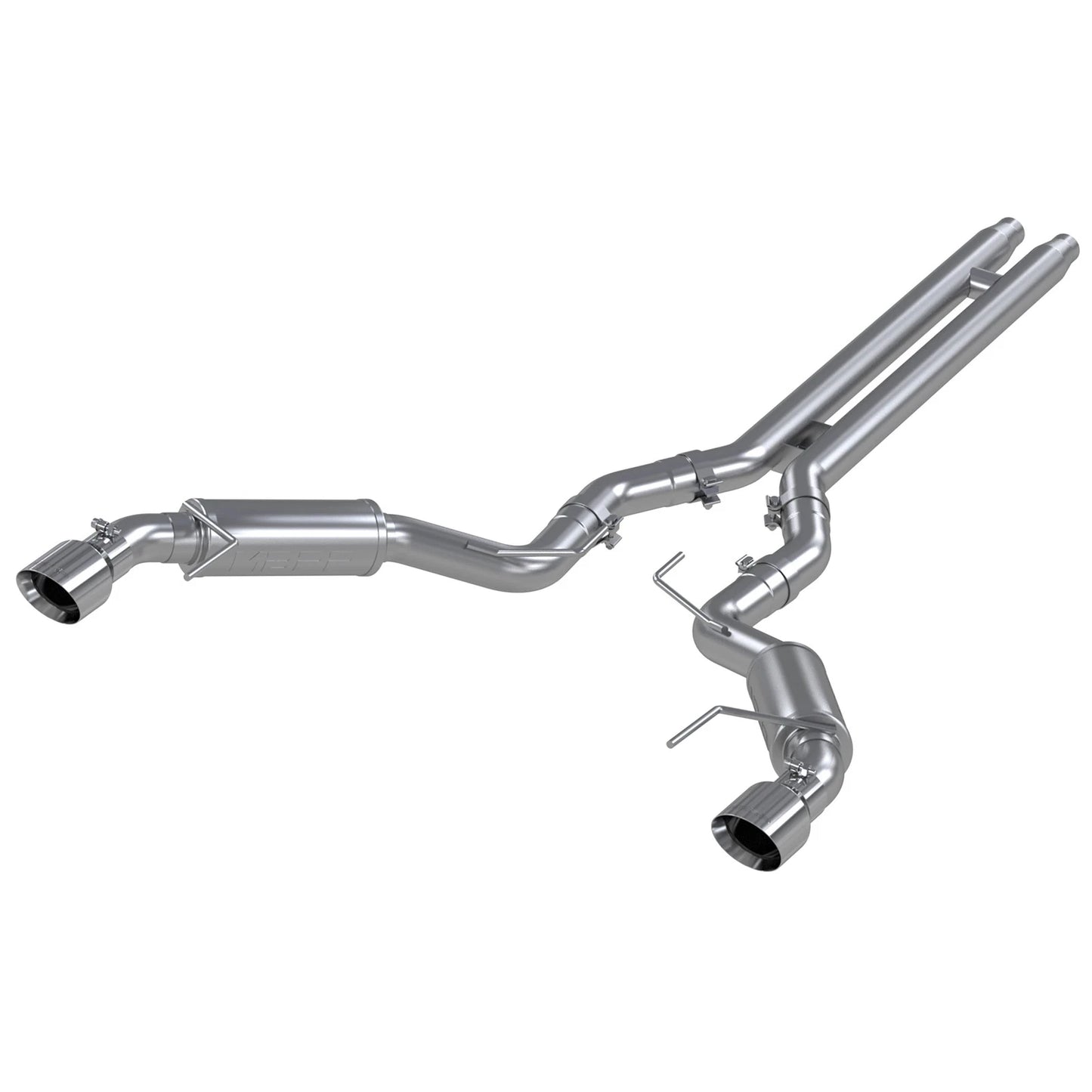 MBRP 3" Cat Back D&S Dual Split Race | Ford Mustang GT 15-17 (S7278AL)