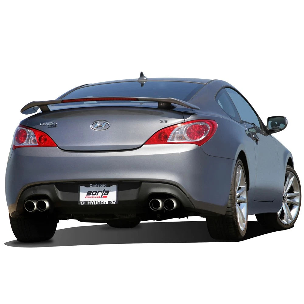 Borla Cat-Back Exhaust System - S-Type | 2010-2016 Hyundai Genesis Coupe 3.8L (140345)