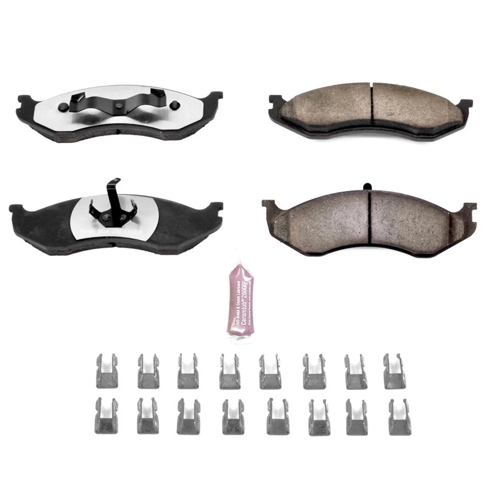 PowerStop Brake Pad Set | 1990–2001 Jeep Cherokee (Z36-477)