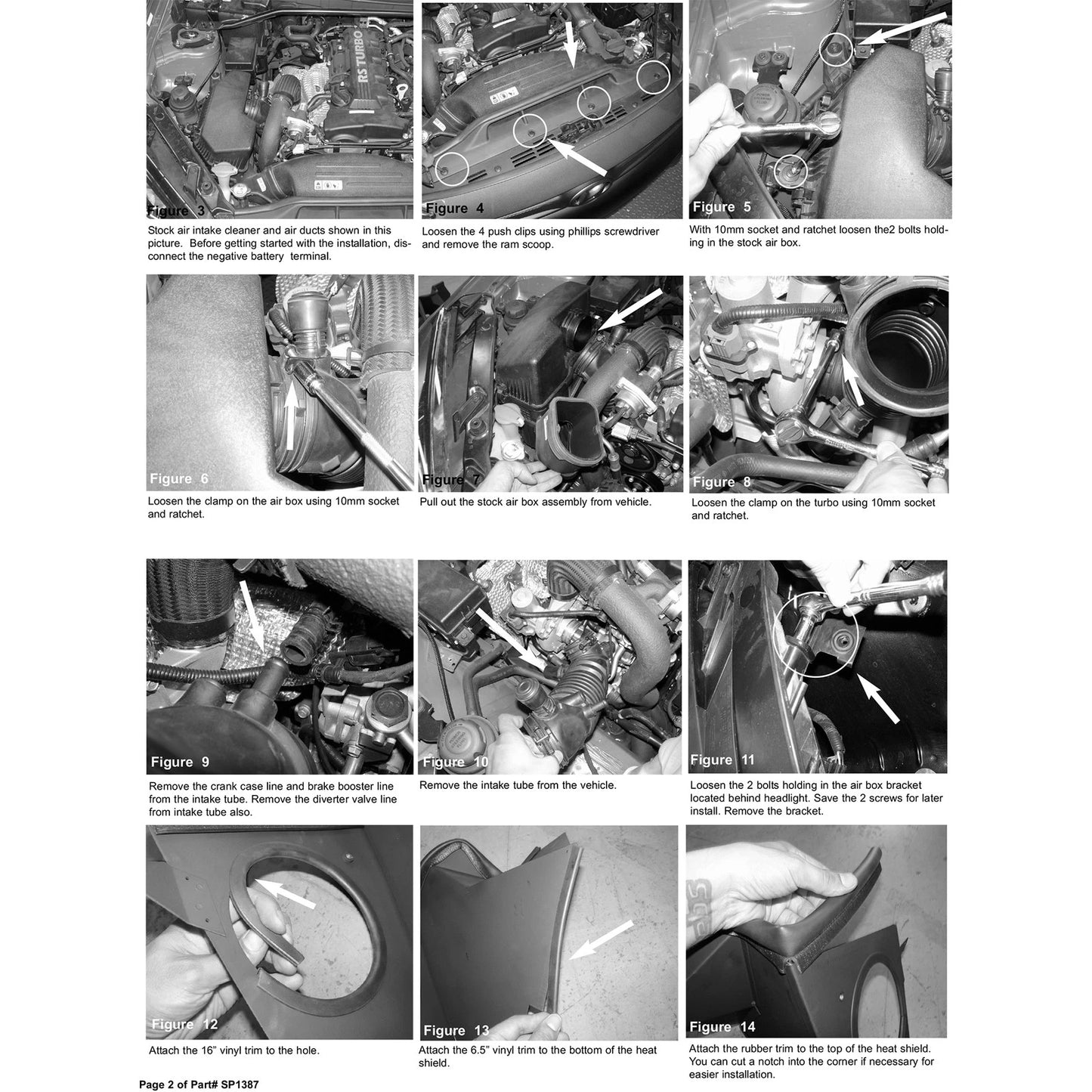 Injen SP Series Short Ram Intake | Hyundai Genesis Coupe 2.0T (13-14) (SP1387BLK)