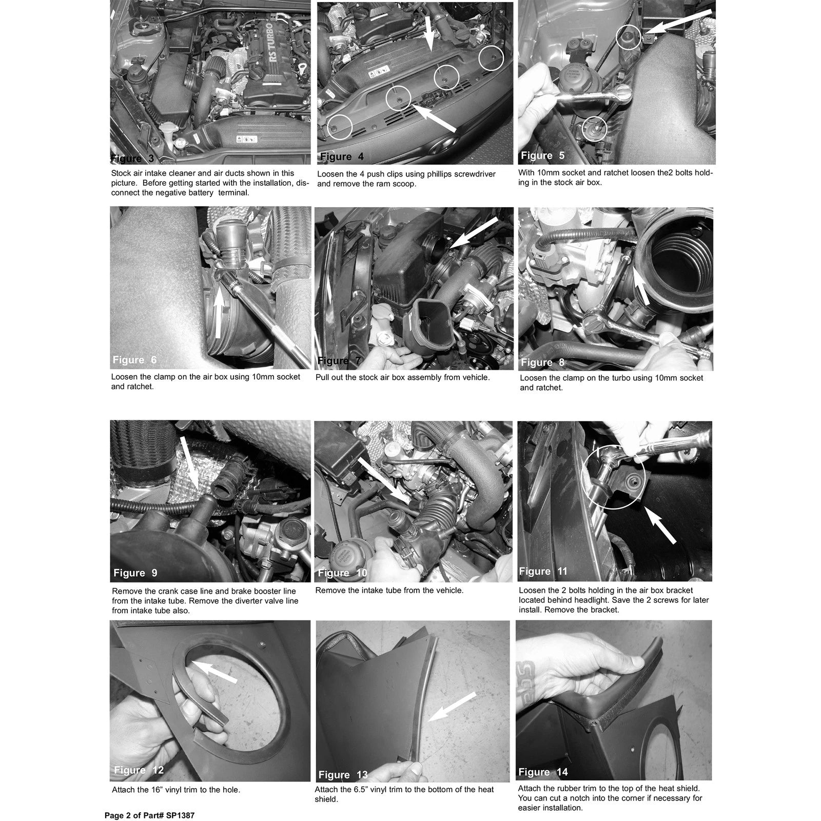 Injen SP Series Short Ram Intake | Hyundai Genesis Coupe 2.0T (13-14) (SP1387BLK)
