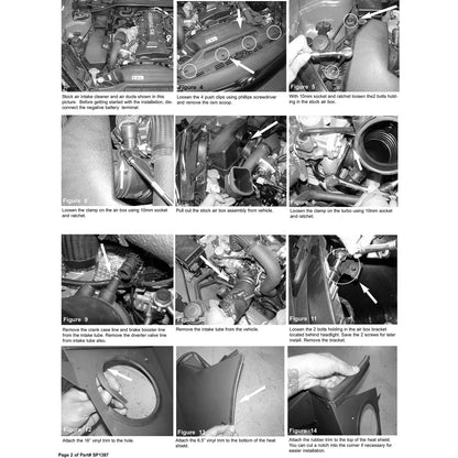 Injen SP Series Short Ram Intake | Hyundai Genesis Coupe 2.0T (13-14) (SP1387BLK)
