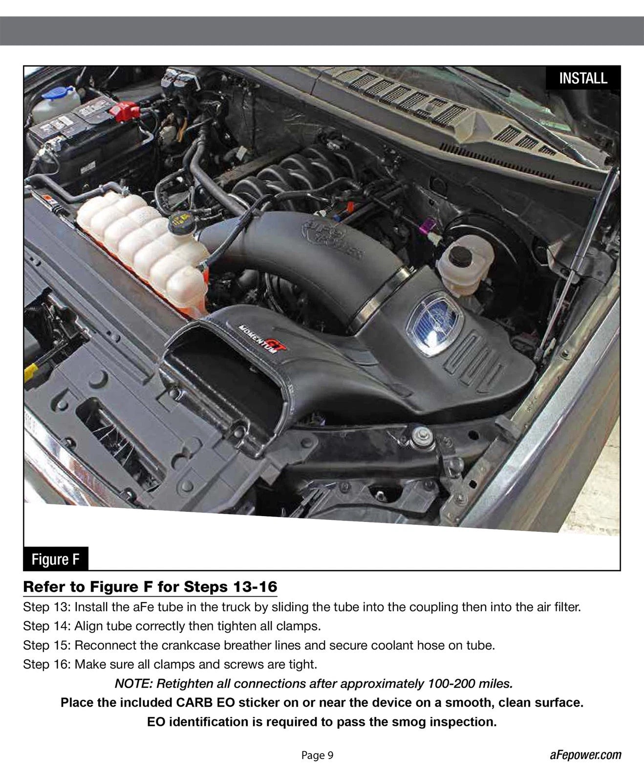 aFe Momentum GT Pro 5R Stage-2 Intake System | Ford F-150 V8 5.0L (15-17) (54-73114)