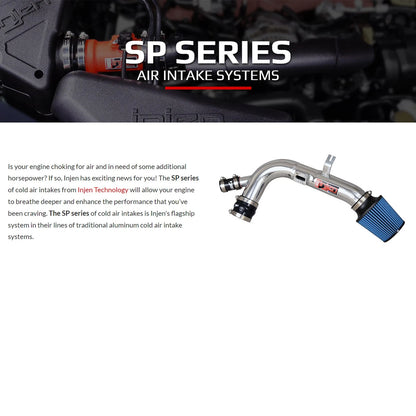 Injen Wrinkle Black Short Ram Intake | Subaru BRZ / Scion FR-S (13+) (SP1230WB)