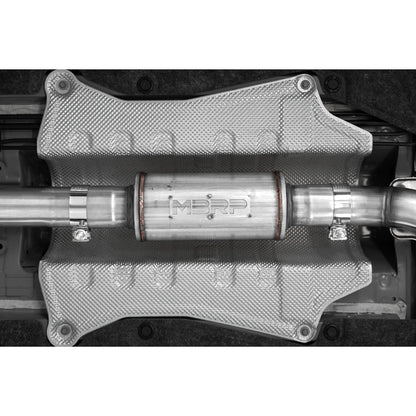 MBRP 3in Cat-Back Exhaust 2.5in Dual Split Rear w/ Burnt End Tips | Honda Civic SI (22-24) (S49033BE)
