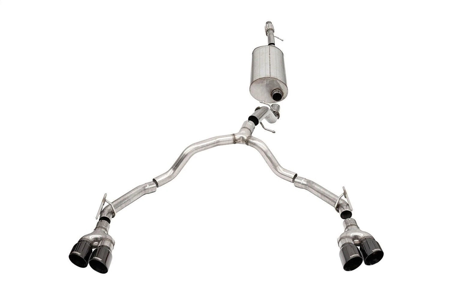 CORSA Sport / 3.0 in DRE 4.0 in Twin Tips | Chevy Tahoe/GMC Yukon 21-23 (21127BLK)