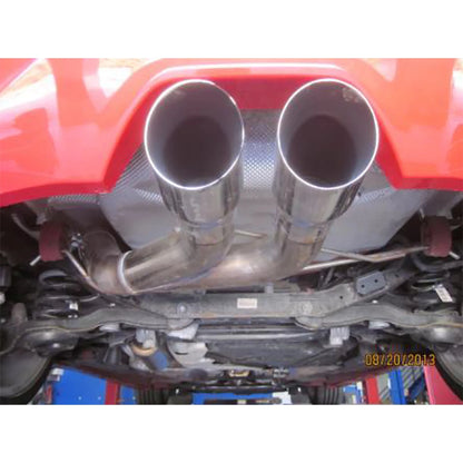 MBRP 3in T304 Dual Center Outlet Cat-Back Exhaust | Ford Focus ST (13-14) 2.0L EcoBoost (S4200304)