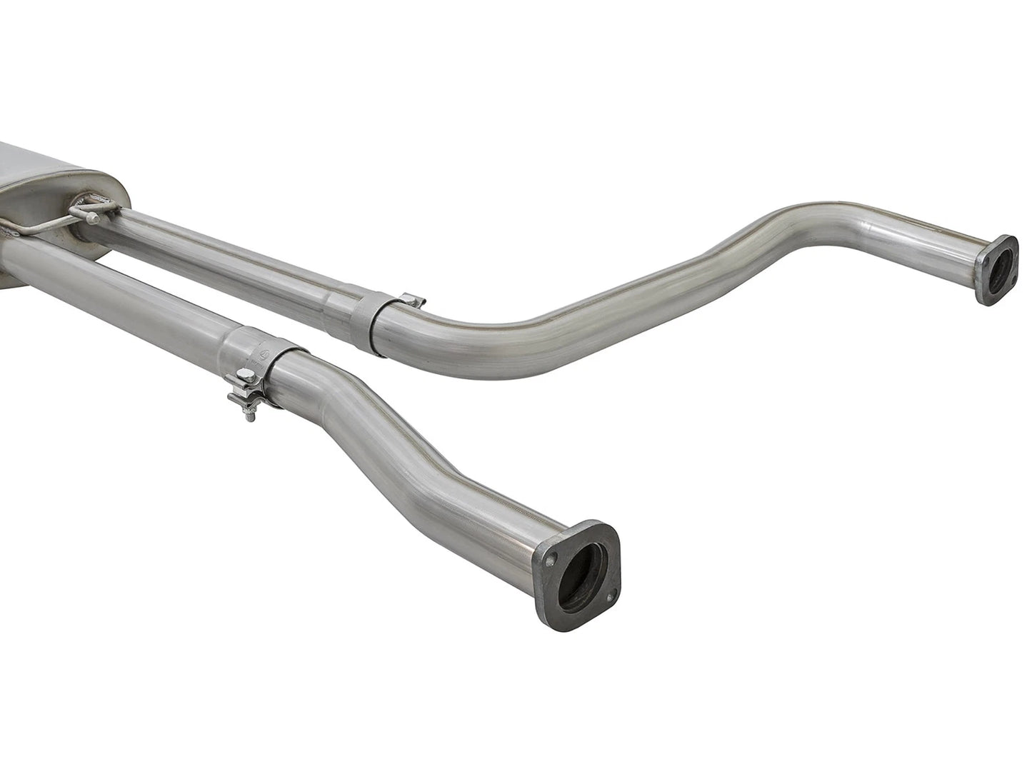 aFe 2-1/2" Cat-Back Exhaust System w/ Polished Tip | Nissan Titan XD V8 5.6L (16-17) (49-46125-P)