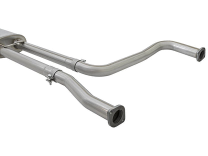 aFe 2-1/2" Cat-Back Exhaust System w/ Polished Tip | Nissan Titan XD V8 5.6L (16-17) (49-46125-P)