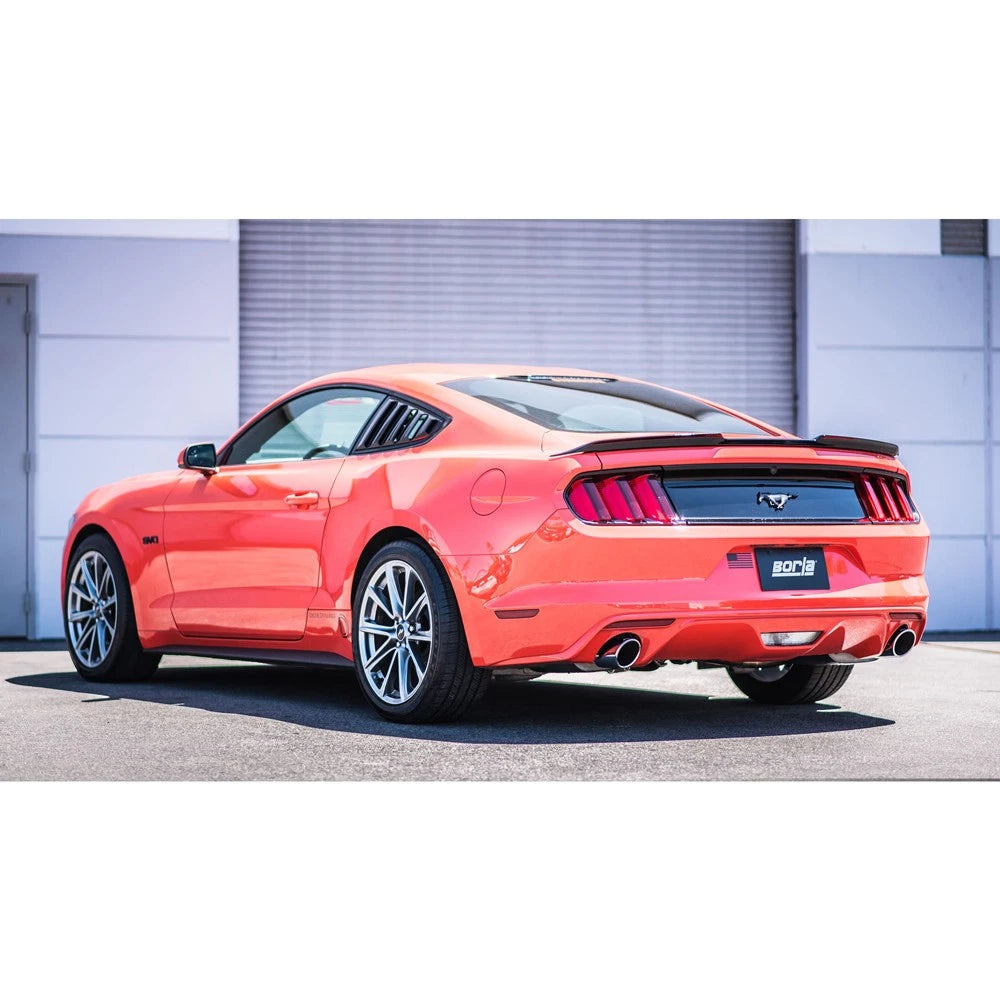 Borla Cat-Back Exhaust System - ATAK | 2015-2017 Ford Mustang Coupe 3.7L (140588)