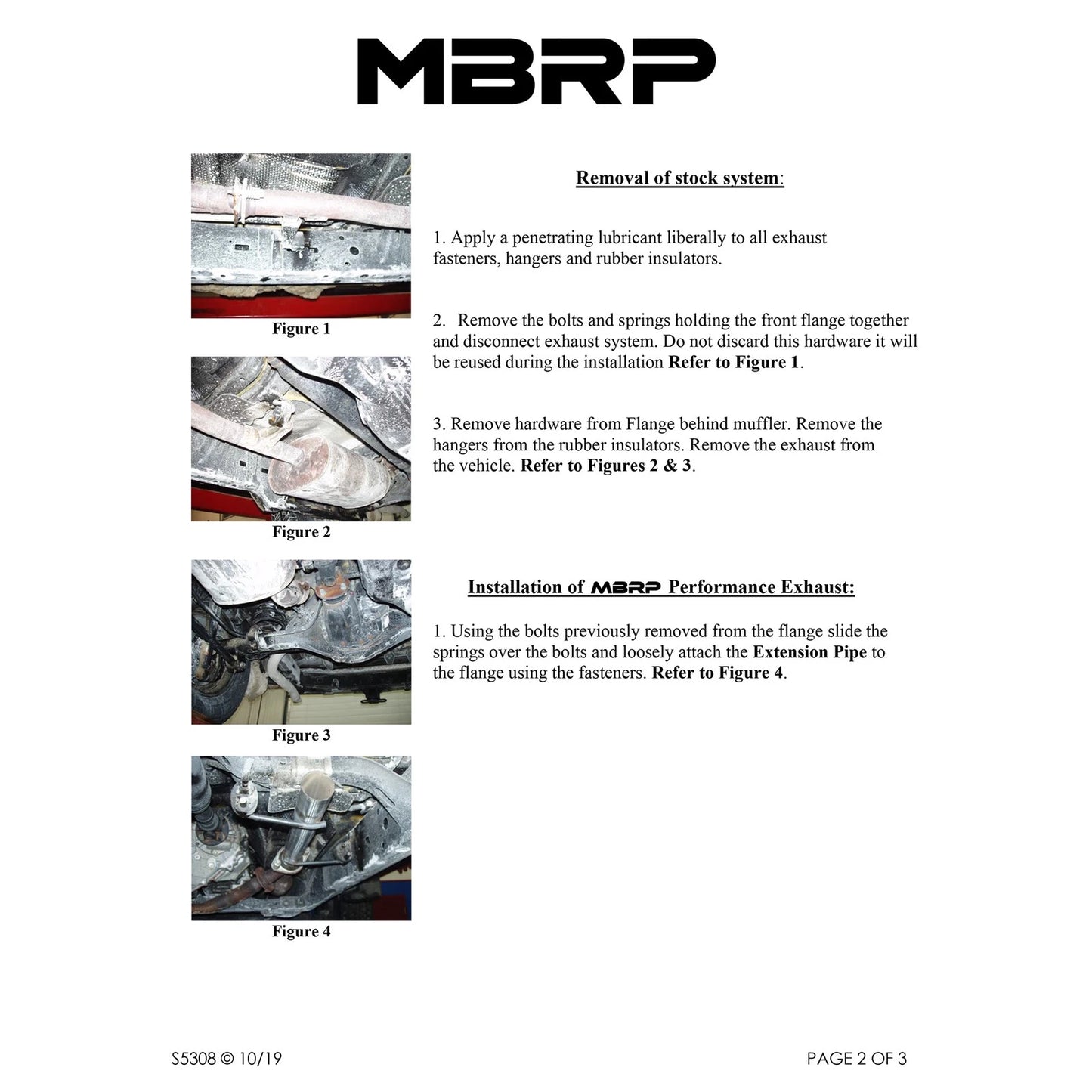 MBRP 2.5in. Cat-Back Single Side Rear Exit Exhaust | Toyota FJ (07-09) (S5308AL)