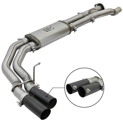 aFe Rebel 3in SS Cat-Back Exhaust | Ford F-150 Raptor V6-3.5L (17) (49-43091-B)