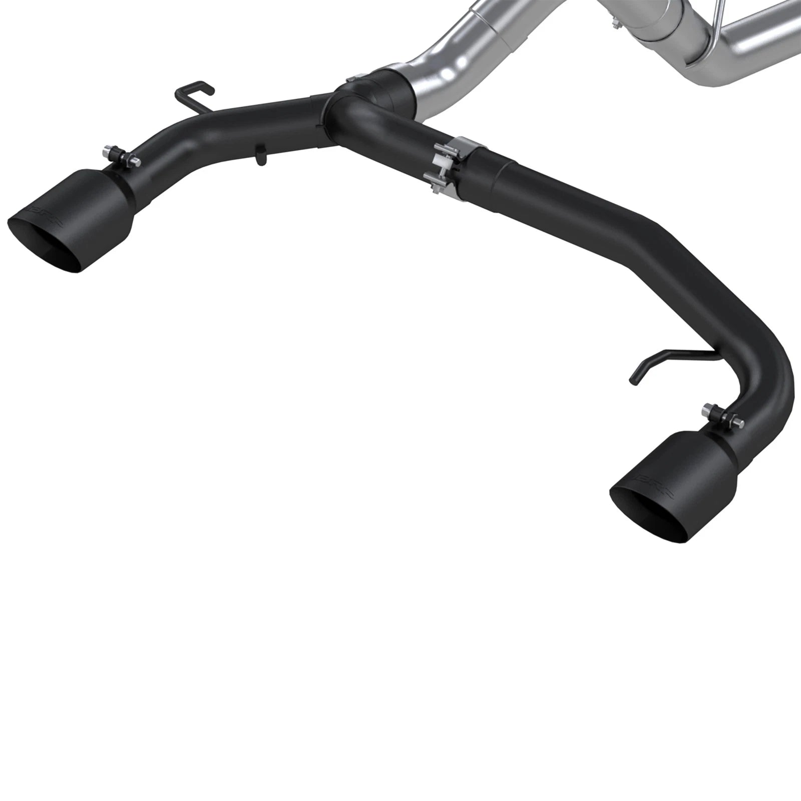 MBRP 3-Inch Armor BLK Tour D&S Dual Rear Exit Cat-Back | Ford Bronco (21-24) (S5241BLK)