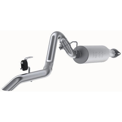 MBRP 2.5in Aluminized Single D&S Cat-Back | Jeep Wrangler Unlimited (04-06) (S5520AL)
