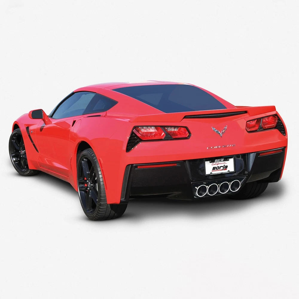 Borla Axle-Back Exhaust System - ATAK | 2014-2019 Chevrolet Corvette 6.2L (11875)