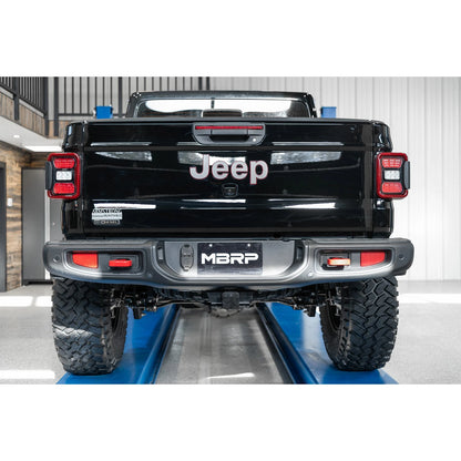 MBRP XP Series T304SS 3in Filter Back w/ Rear Turn Down | Jeep Gladiator JT 19-26 (S6502409)