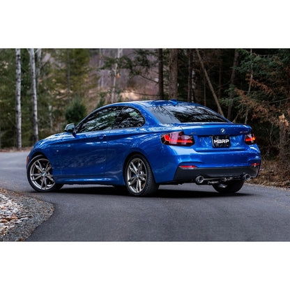 MBRP 3-In Armor Pro Street Dual Rear Exit Axle-Back | BMW M240i (S45003CF)
