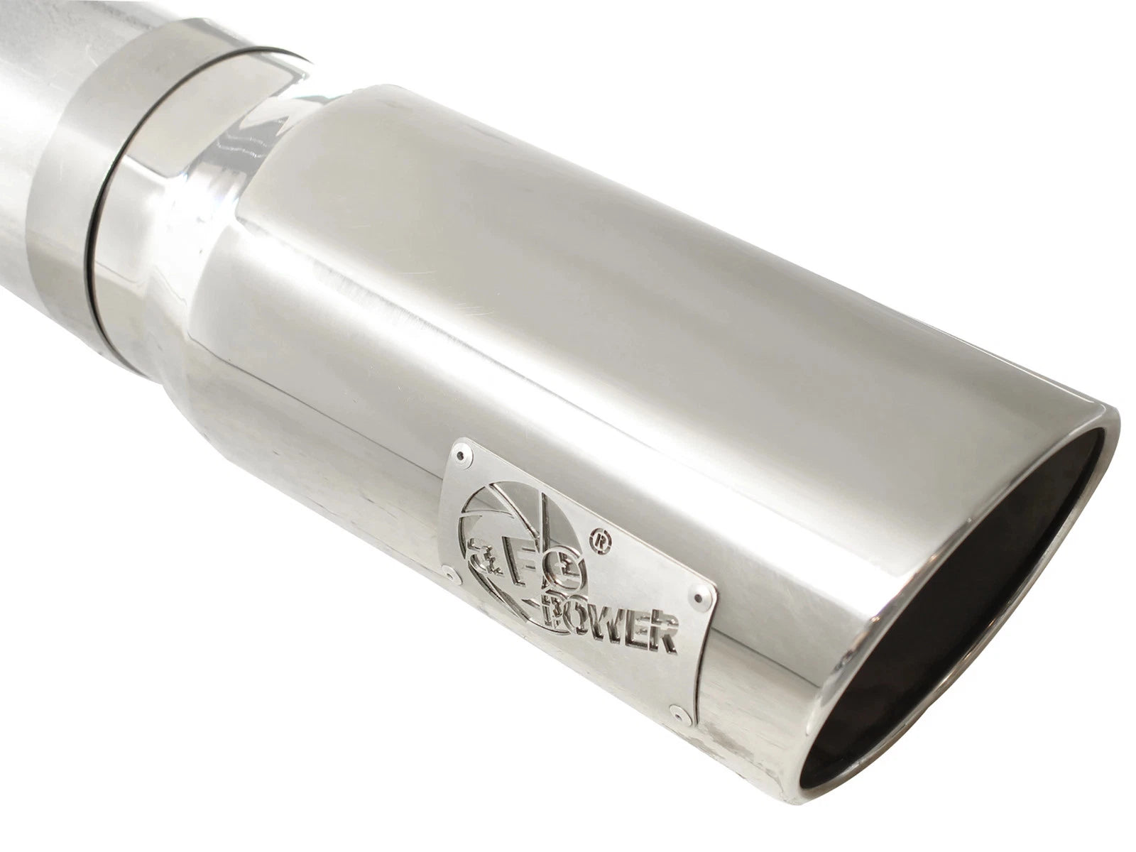 aFe Atlas 5in DPF-Back SS Exhaust | GM Diesel Trucks V8-6.6L LML (49-04041-P)
