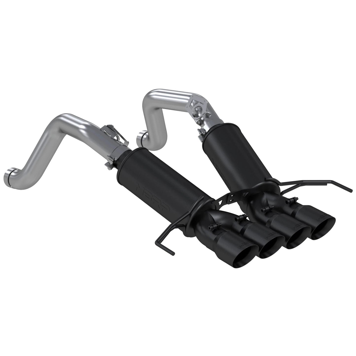MBRP Stainless Steel 3" Axle-Back w/ Quad Tips | 2014 - 2019 Chevrolet Corvette (S7030)