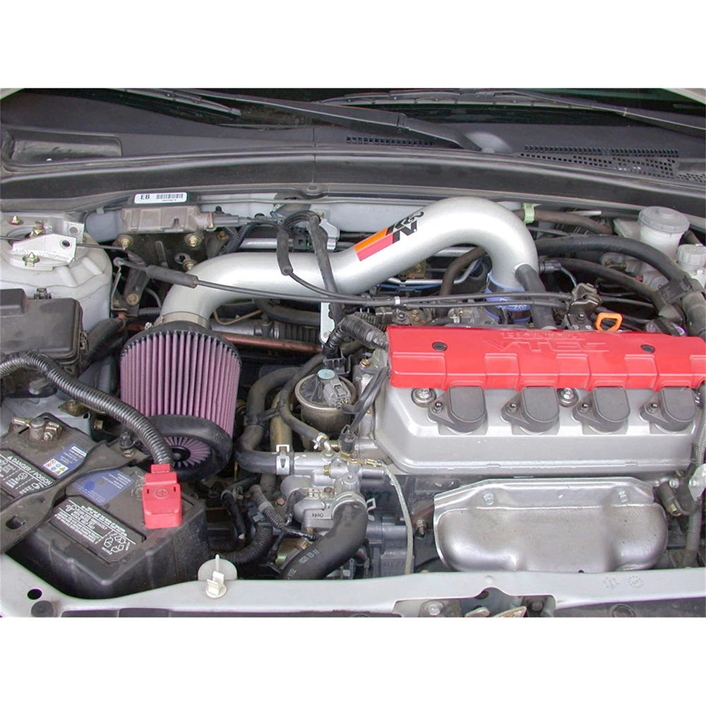 K&N Silver Typhoon Short Ram Intake | 2005-2006 Honda Civic / 2005 Acura EL (69-1008TS)