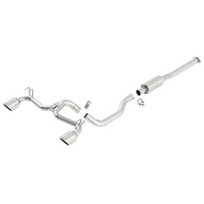 Borla Catback S-Type Exhaust | 2008-2015 Mitsubishi Evo X (140285)