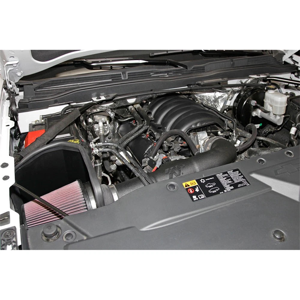 K&N 63 Series AirCharger Performance Intake Kit | Chevrolet Silverado/Sierra 1500 (14-15) 5.3L/6.2L V8 (63-3082)