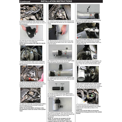 K&N Performance Intake Kit TYPHOON; Toyota Camry, L4-2.4; 2002-2006 | Toyota Camry (02-06) (69-8609TTK)