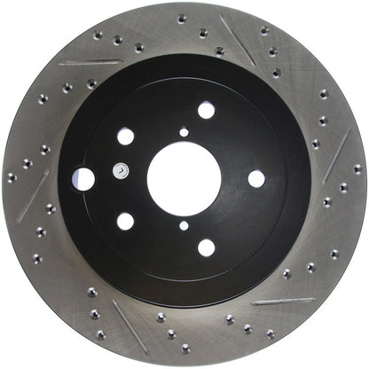 Stoptech Slotted And Drilled Sport Brake Rotor | 2008+ Subaru WRX STI (127.47030L)