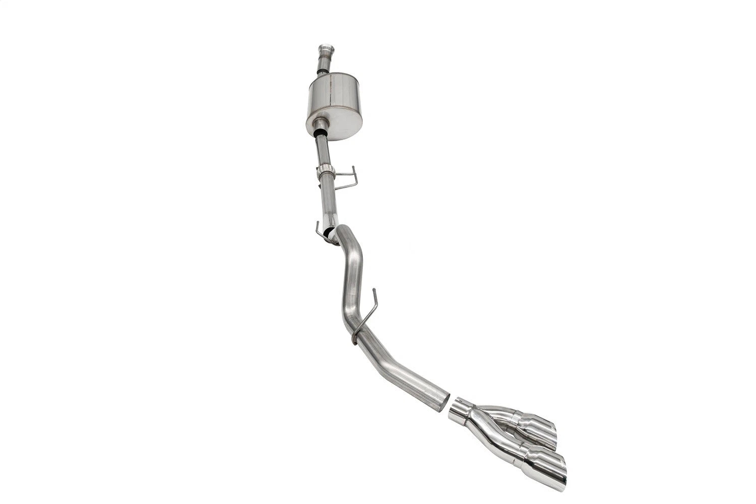CORSA Sport / 3.0 in Cat-Back Single Side Exit | Ford F-150 (21-23) 3.5T EcoBoost (21166BLK)