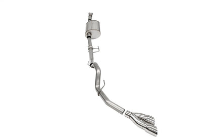 CORSA Sport / 3.0 in Cat-Back Single Side Exit | Ford F-150 (21-23) 3.5T EcoBoost (21166BLK)