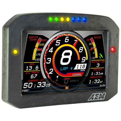 AEM CD-7 Carbon Flat Panel Digital Dash Display (30-570XF)
