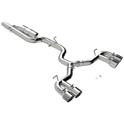 MBRP 3in Cat-Back Quad Tip Exhaust | VW Golf R Mk8 (22+) (S46123CF)