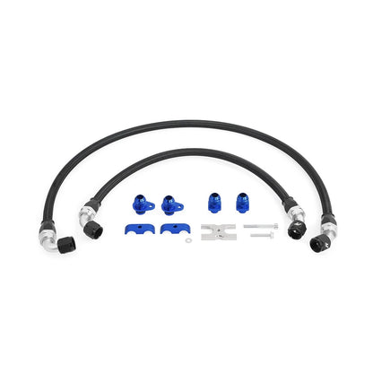 Mishimoto Nylon Braided Oil Hose Kit | BMW M3/M4 (14-20) / M2 (15-21) / 8 Series G14/G15/G16 / 3 Series G20/G21/G28 (MMSBH-F80-15)