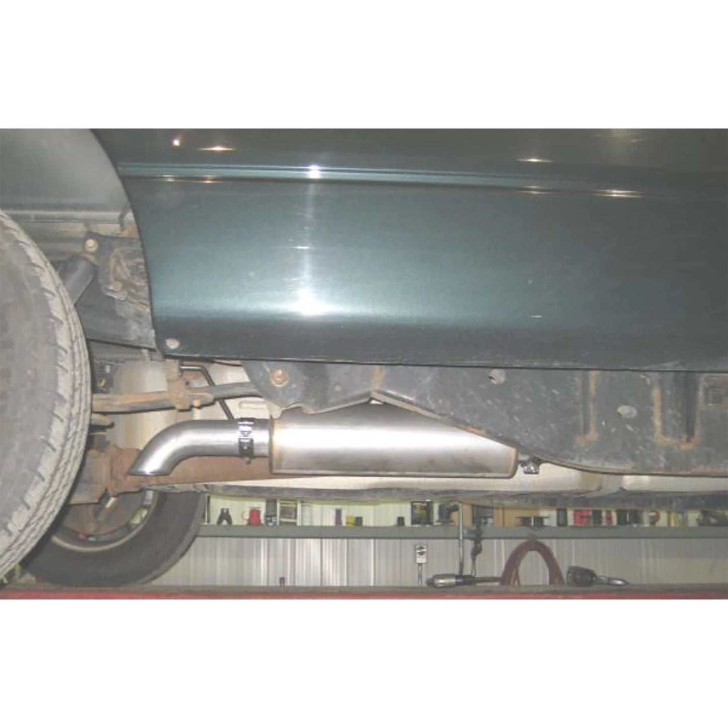 MBRP Armor Lite Cat Back Single Side Turn Down Aluminized Exhaust | Ford F150 (04-08) (S5220AL)