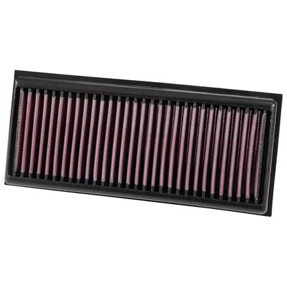 K&N 33-3072 Performance Air Filter for 14-20 C63 / 15-18 G500 / 17-22 GLC63 AMG