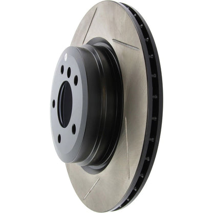 StopTech 126.34080SL Rear Left Slotted Brake Rotor for 07-13 BMW 335i / 10-15 X1