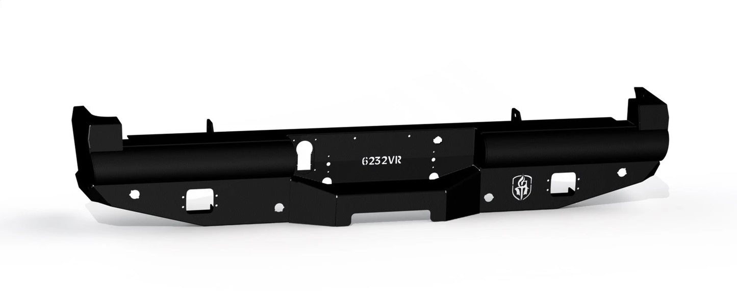 Road Armor 6232VR0B Vaquero Rear Bumper - Raw For 2023-2025 Ford Super Duty