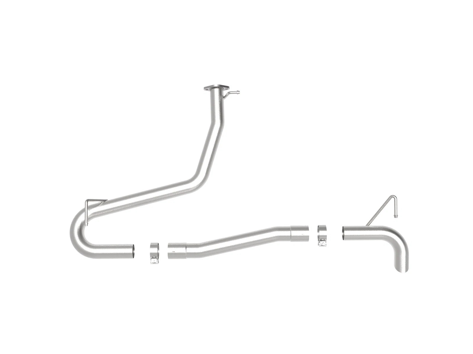 aFe 2.5in SS Axle-Back Exhaust w/o Muffler | Hyundai Kona (18-21) (49-37017NM)