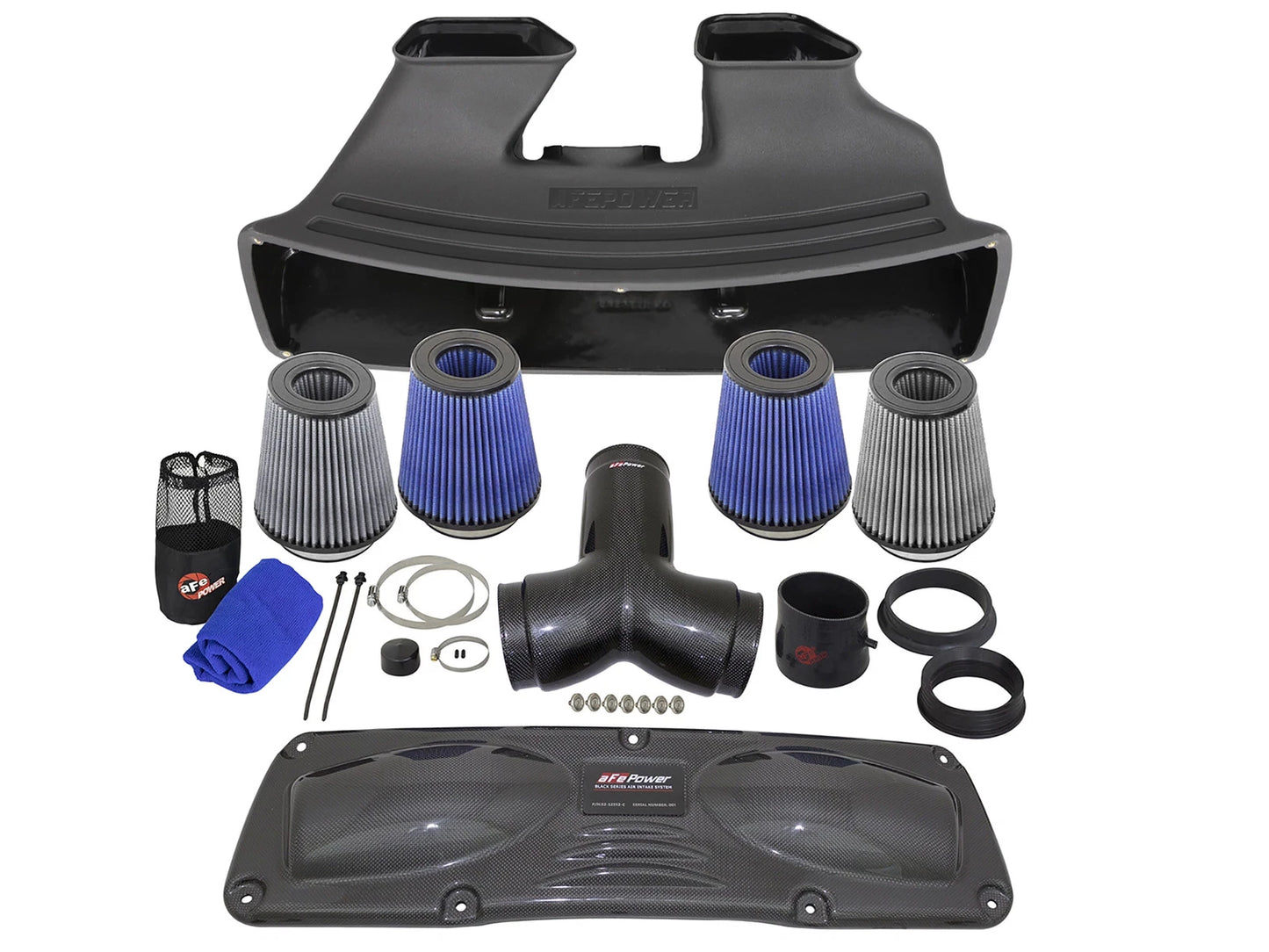 aFe Black Series Cold Air Intake | Porsche Carrera/Carrera S 3.4L/3.8L (12-15) (52-12352-C)
