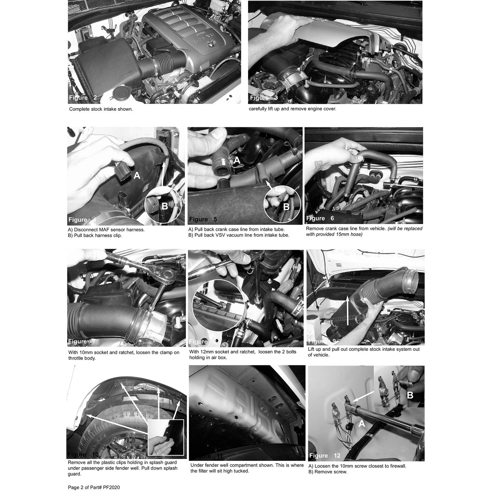 Injen 5.7L V8 Cold Air Intake | Toyota Tundra / Sequoia (07-22) (PF2020WB)