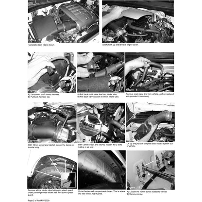 Injen 5.7L V8 Cold Air Intake | Toyota Tundra / Sequoia (07-22) (PF2020WB)