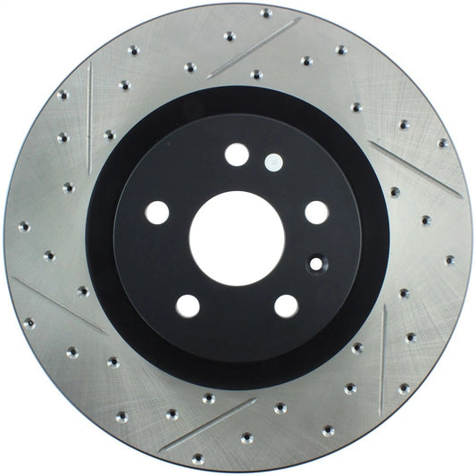 StopTech 127.62124R Front Right Drilled Brake Rotor for 10-15 Camaro / 14-17 SS
